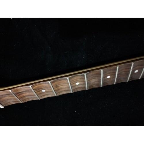 Full scalloped maple Guitar Neck for ST style 22 Fret Big headstock