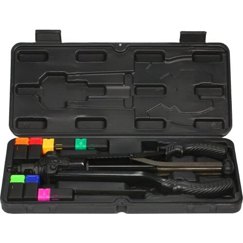 Professional Rivet Nut Tool 15in Manual Riveter Threaded Nut Riveting Kit with 7Pcs Metric Mandrels M3 M4 M5 M6 M8 M10 M12