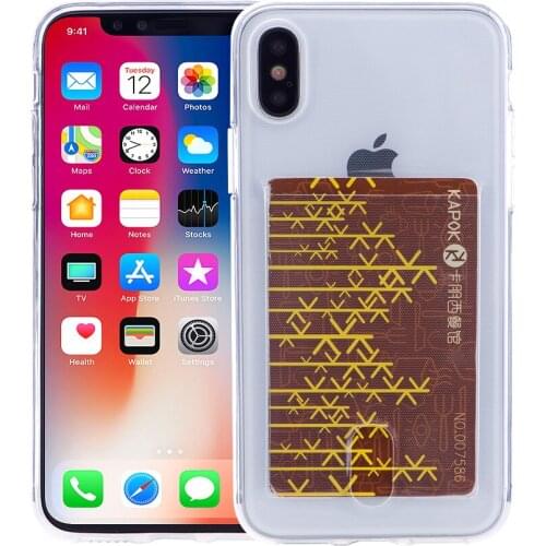 Luxury Card Storage Case For iPhone 11 Pro Max XR X XS Max 7 8 Plus SE 2020 Case Clear Soft Covers Fundas For iPhone 6 6S Coque
