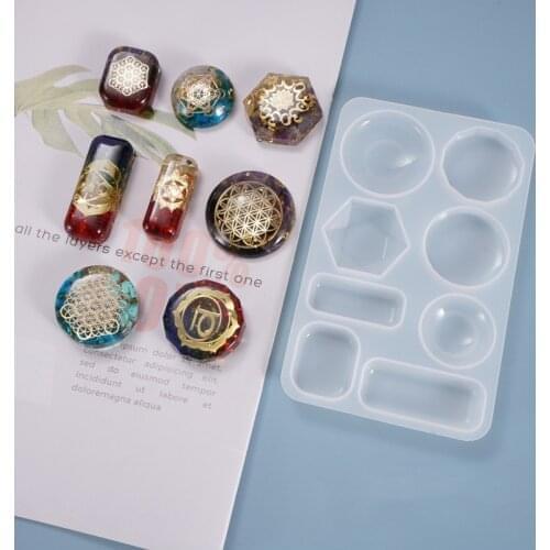 Silicone Mold Resin Mold DIY Epoxy Jewelry Making Resin Pendant Crftas Handmade Casting Molds Jewelry Making Tools