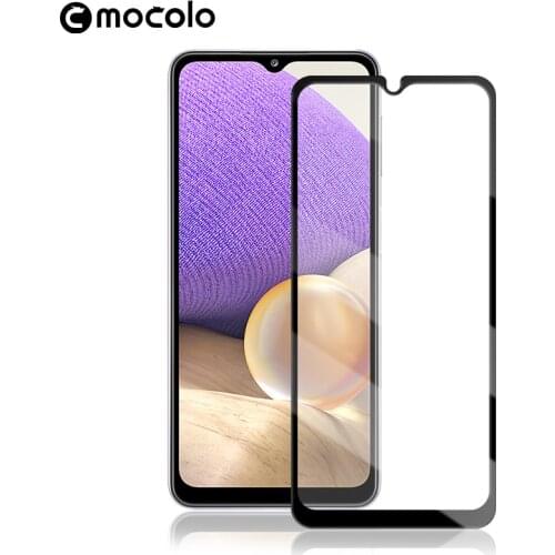 For Samsung A32 4G Screen Protector Mocolo A32 Full Glued Adhesive Tempered Glass film for Samsung A32 5G Screen Protector