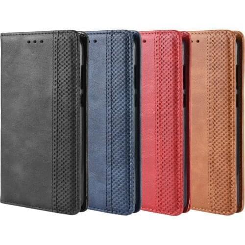 For Motorola Moto One Macro Case Luxury PU Leather Wallet Magnetic Adsorption Case For Moto One Macro Protective Phone Cases