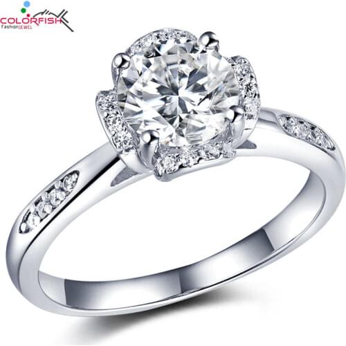COLORFISH Women's Silver Rings