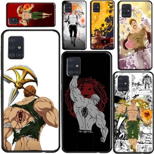 Escanor Nanatsu no Taizai Case For Samsung Galaxy A71 A51 A21S A20e A31 A11 A01 A70 A50 A40 A30 A10 M21 M30S M31 A7