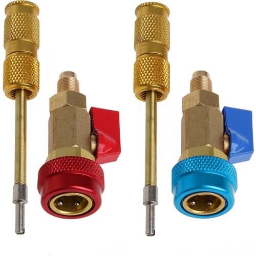 Air Conditioning R134A Valve Core High Low Pressure Quick Remover Installer Tool