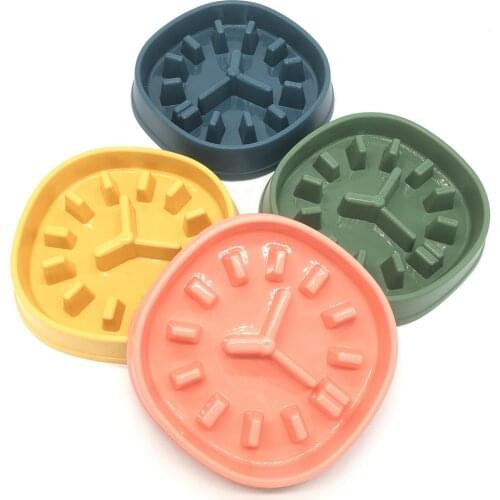 Anti Choke Dog Bowl Pet Feeding Food Bowls Cat Puppy Slow Eating Bowls Feeder Dish Non Slip Kitten Training Bowl Pets Supplies