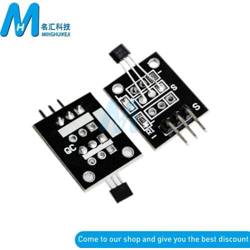 1-10pcs/lot KY-003 Standard Hall Magnetic Sensor Module for Arduino AVR Smart Cars PIC Good KY 003 New