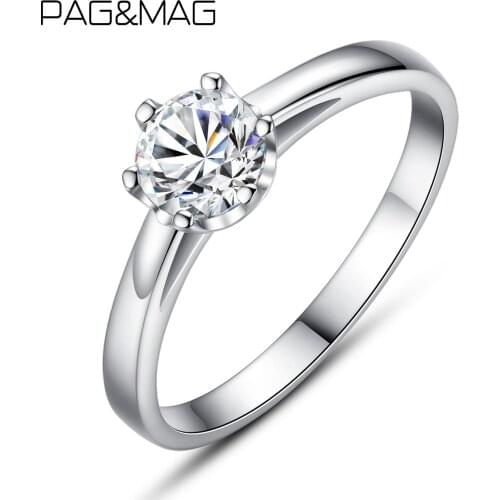 PAG&MAG Rings With Cubic Zirkonia For Women