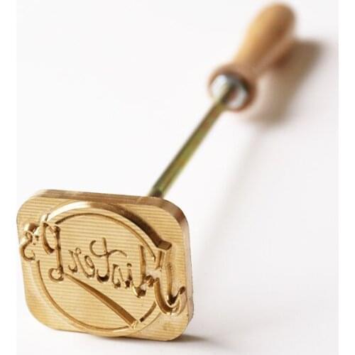 Custom Logo/Wood branding iron/Steak BBQ branding iron/Leather branding