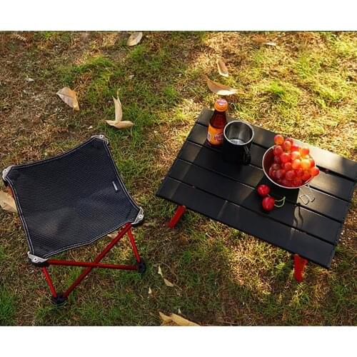 Camping Portable Mini Foldable Table for Outdoor Picnic Dining Table BBQ Table Furniture Computer Bed Tables Ultra Light Desk