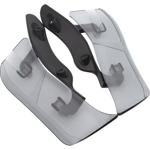 Adjustable ABS Plastic Fairing Side Wings Wind Air Deflector Motor For Harley Road Glide Ultra FLTRU 15-20 Upper Fairing Accents