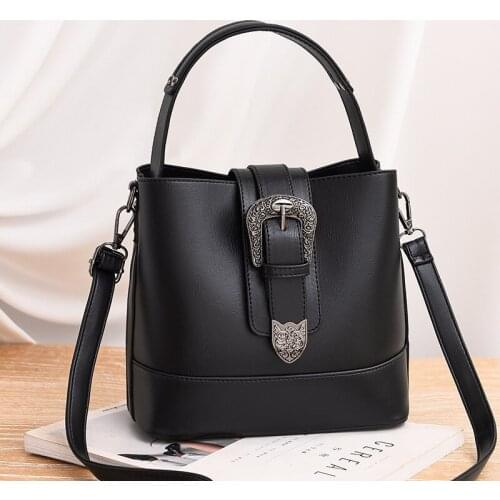 Luxury Handbags Women Bags Designer Vintage Shoulder Bag Ladies PU Leather Street Fashion Crossbody Bags for Women Tote Bag 2020
