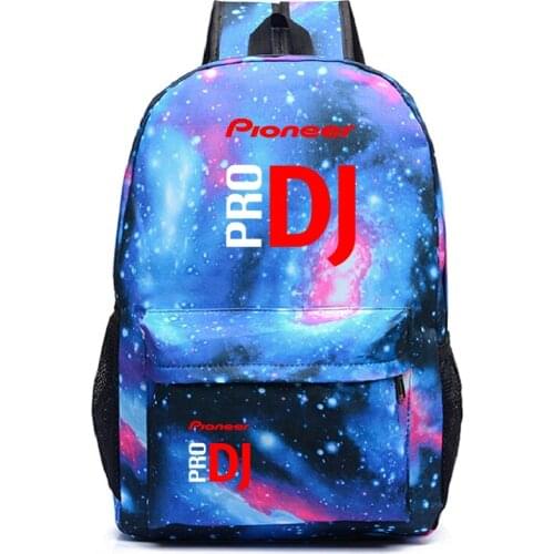 Beautiful Pioneer Pro Dj Backpack New Pattern Men Women Teens Laptop Mochila Beautiful Boys Girls Back to School Gift Rucksack