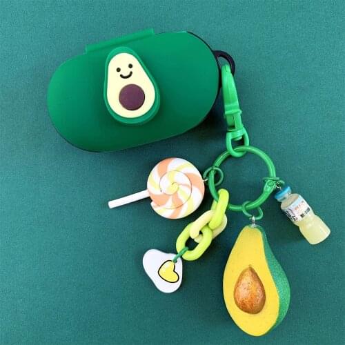 Cute Fruit Silicone Cover for Samsung Galaxy Buds / Buds+ Plus 2020 Case Charging Box Case Bluetooth Earphone Wireless Headphone