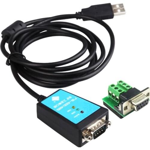 USB 2.0 to RS422 RS485 Converter Adapter Serial Cable FTDI Chipset with Magnetic Ring Serial Communication Cables 180cm