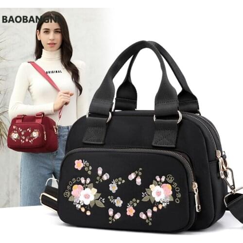 Waterproof Women Nylon single Shoulder Bag Designer Handbags Ladies High Quality Female Large capacity Tote Crossbody bag