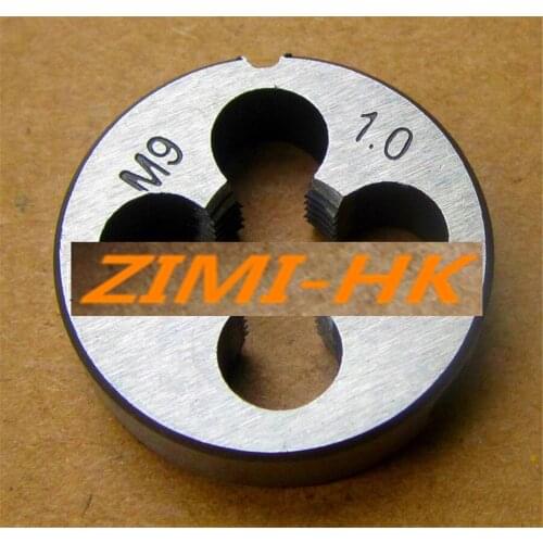 1pcs) 9mm x 1.0 Metric Right hand Die M9x1 mm Pitch (The high quality )