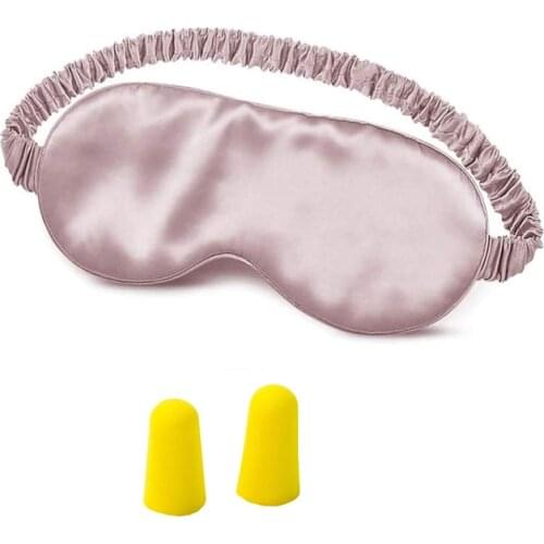 100% Natural Silk Eye Mask For Sleep Shade Soft Sleep Mask Eye Cover Breathable Eyeshade Sleeping Bandage on Eyes For Sleeping
