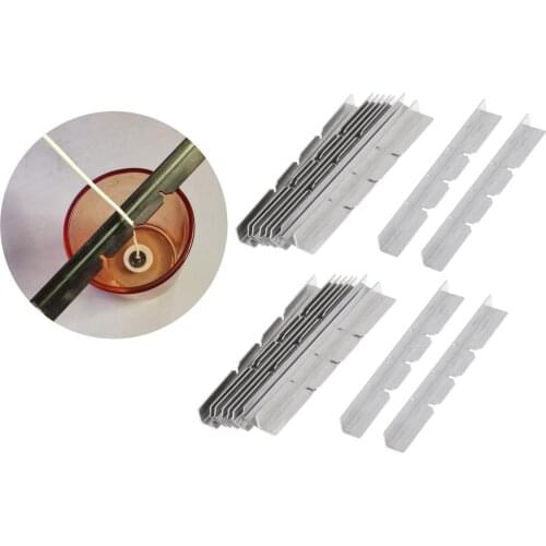 20Pcs Stainless Steel Candle Wicks Holder Centering Device DIY Handmade Candle Making Tools