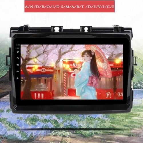 2Din 9'' IPS Android 10 Car Radio For Toyota Estima/PREVIA/Tarago/Canarado 2006-2019 Car Multimedia Player Stereo Navigation