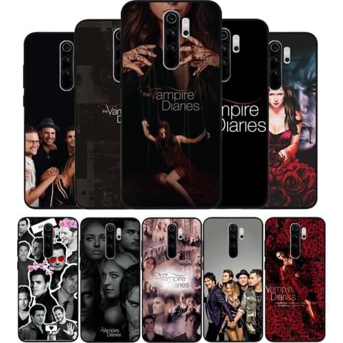 The Vampire Diaries Stefan Damon Salvatore Black TPU Silicone Soft Phone Case For Redmi 4A 4X 7A 5 Plus 6 Pro NOTE 9 7 8 5 Pro