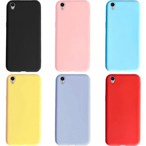For OPPO A37 Back Cover Colored Silicone Soft Phone Case For Oppo A37 A37f A37fw A37M A 37 Coque Funda Shell Bags