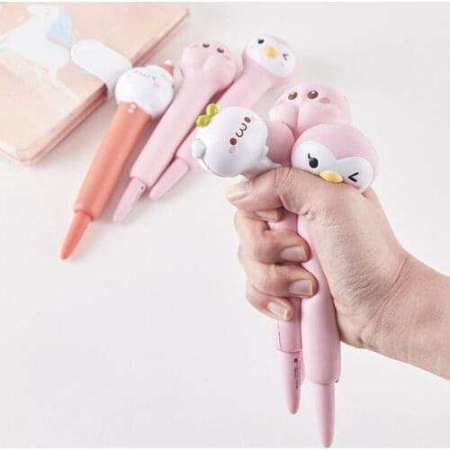 Decompression Kawaii Neutral Pen Gifts for Boys and Girls Birthday Present Thanksgiving and Christmas School Office Uses