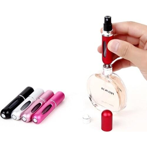 Perfume split bottle bottom filled with high-grade cosmetics spray bottle portable travel split bottle glass spray bottle empty