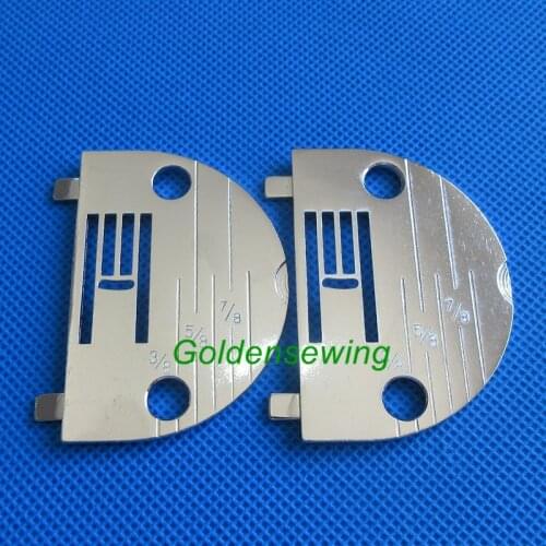 2 PCS Needle Plate #NZ5LG (NZ-5LG) For Brother, Nelco Home Sewing Machines