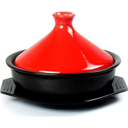 23CM 9 inch Pottery pot without hole, tower pot, casseroles