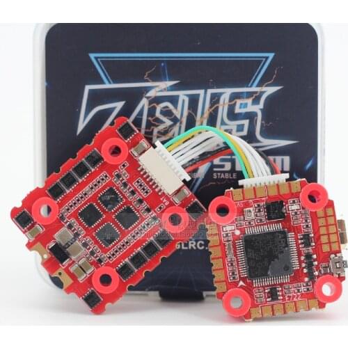 HGLRC Zeus F728 STACK 3-6S 20X20mm MPU6000 F722 Flight Controller 30A BL32 4in1 ESC for FPV Racing Drones Parts
