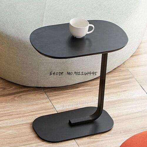 Nordic Creative Small Tea Table Simple Modern Living Room Sofa Side Light Luxury Corner Bedside Table Movable Small Side Table