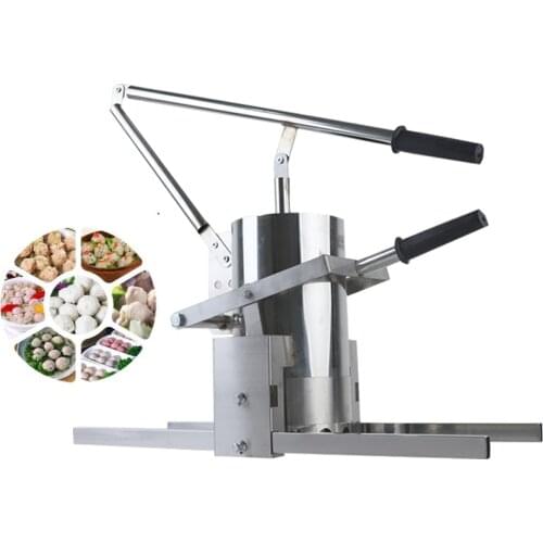 Balls Frying Machine Meatball Machine Beef Ball Forming Machine Shrimp Ball FIsh Ball Making Machine