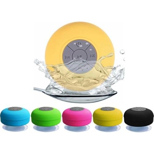 Mini Bluetooth Speaker Portable Waterproof Wireless Handsfree Speakers, For Showers, Bathroom, Pool, Car, Beach & Outdoor