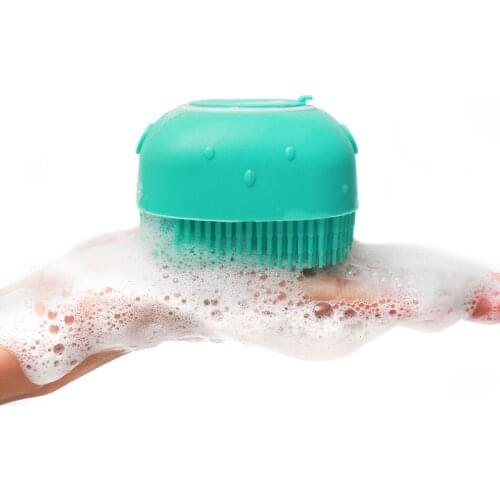 Soft Silicone Brushes Bath Towels Body Brushes Without Handle Mud Peeling Body Massage Skin Clean Shower Brushes