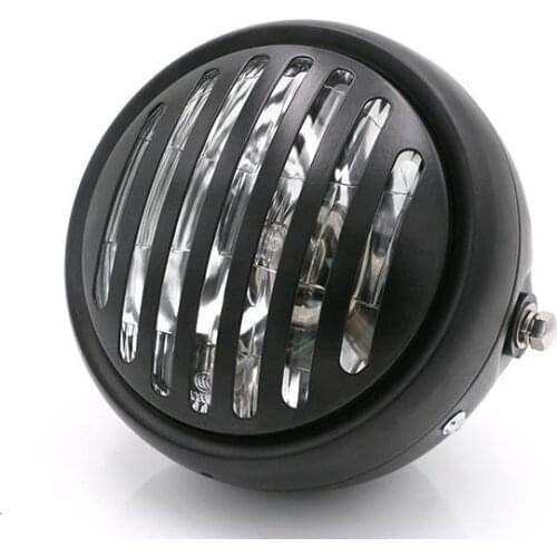 Motorcycle Headlight HeadLamp For Honda Suzuki Yamaha Kawasaki Cruiser Bobber Chopper Custom