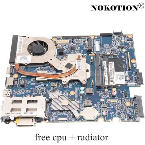 NOKOTION 613213-001 613211-001 For HP Probook 4525S PC Motherbaord Free cpu + radiator fit for 613212-001 622587-001