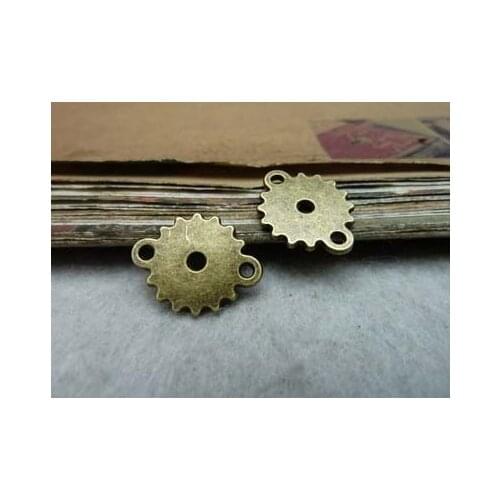 Zinc alloy pendant jewelry accessories diy handmade material charms Clock movement15*18mm