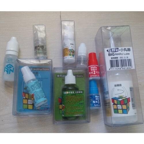 Moyu Lube V1 V2 V3 Lube 5ml Maru Lube 10ml for Core /100ML Loobii V // Gan 10ml Nursing Lube/ X-cube Lubricant 10ml Dayan lube