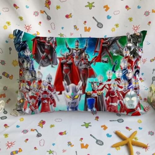 Ultraman Anime Customized Pillow Case Home Bedroom Pillows Cover Cartoon Decorative Pillowcase Unisex New