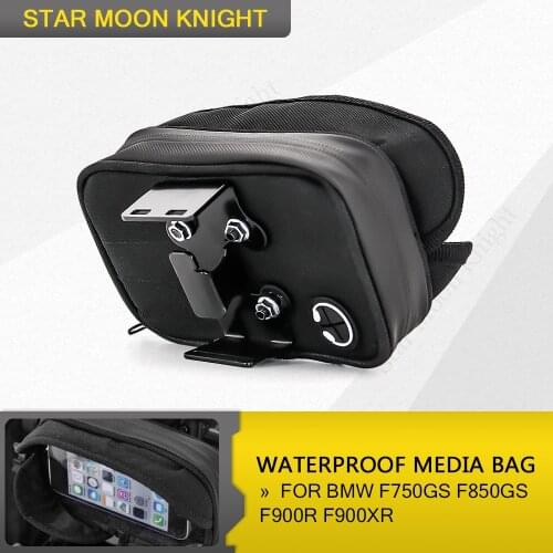 Mobile GPS Waterproof bag Media Bag Smart Navigation Device Placement Bag FOR BMW F750GS F850GS F900R F900XR F 750GS F 900 XR R