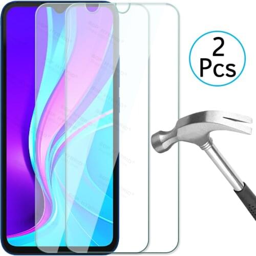2 Sheets Protective Glass on For Xiaomi Redmi 9C NFC Screen Protector For Mi Redmi 9c 9 c c9 redmi9c NFC 9cnfc Glas Shield 6.53"