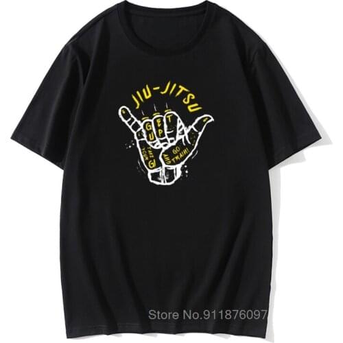Jiu Jitsu BJJ Judo Brazil Jujitsu Tshirt Kurash Slim Fit Tops Shirts 100% Cotton O-Neck Funnyable Top T-shirts Youth T-Shirt