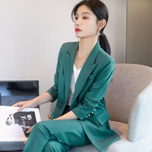 2019 Spring Autumn Formal OL Styles Long Sleeve Chiffon Blouses and Shirts Novelty Blue Office Ladies Work Wear Tops Blouse