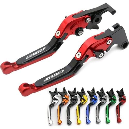 1 pair Adjustable CNC motorcycle Clutch Brake Levers For Honda CBR650F CB650F CBR 650 F CB 650F 2014 2015 2016 2017 2018 Handle