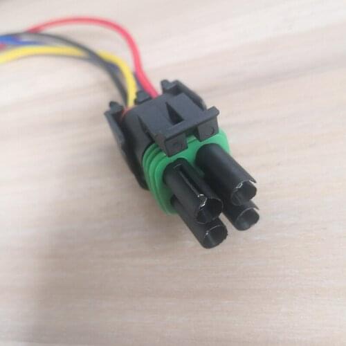 4 Pin/Way Weatherpack Connector Wire Harness Square Female Tower Shroud Housing 2pk For Delphi 12015798