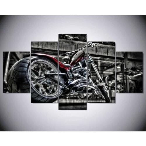 5 Panel Canvas Painting modern home decorative Printed Painting on canvasl Wall art Framed Art HG-1026