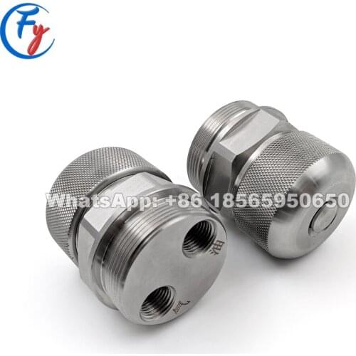 550/h Super large flow rate methanol fuel oil atomizing nozzle, large model high capacity heavy oil burner nozzle