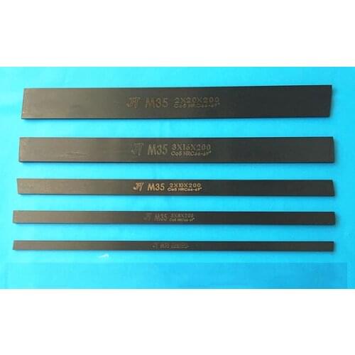 6MM CNC Lathe Super hard HSS Rectangular Cutting Tool Bits Bar 6mm x 12mm x 200mm High Speed Steel Boring Bar Fly Cutter
