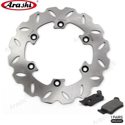 ARASHI Rear Brake Disc Pad For YAMAHA TT R 600 1998 - 2002 Motorcycle CNC Disks Rotors Rear Pads TTR 600 1999 2000 2001